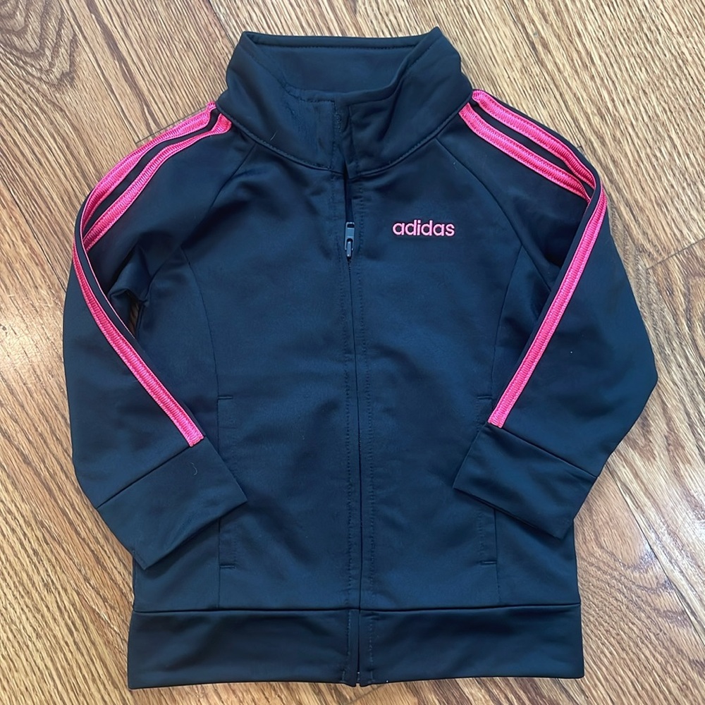 Adidas Zip Up Jacket/Coat. Size 12 Months. Like New Condition. - Picture 3 of 10